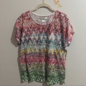 Christopher & Banks Petite Top | Size Large